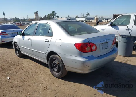 2006 Toyota Corolla Le из США, поврежденный, VIN 1NXBR32E36Z629080